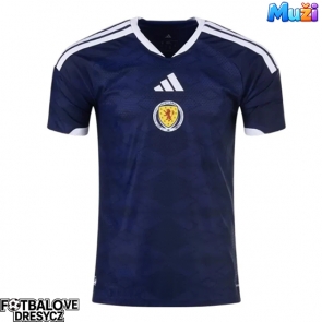 Skotsko Domácí Dres MS 2026 Krátký Rukáv